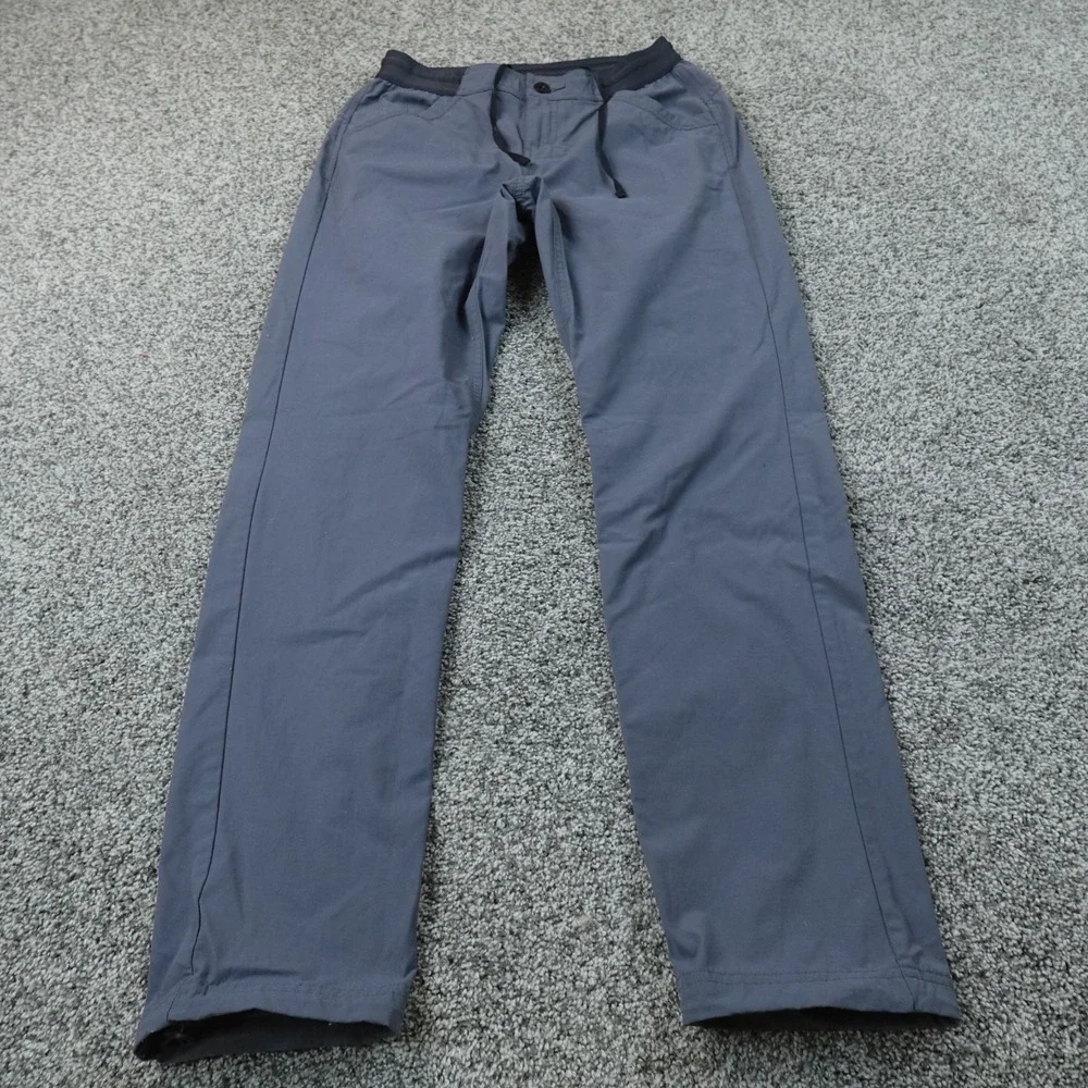 Marmot Pants Womens 2 Blue Gray Outdoor Hiking Performance Stretch Drawstring